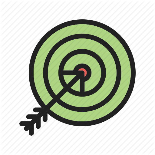 Accuracy, Business, Focus, Goal, Strategy, Success, Target Icon