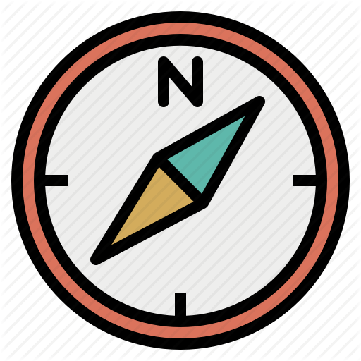 Accuracy, Compass, Correct, Direction, North, Pole, South Icon