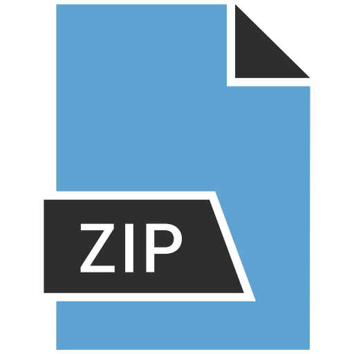 Zip, File, Achieve Icon