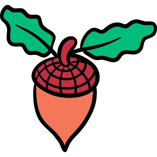 Acorn Icon Winter Season Freepik