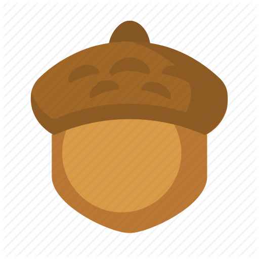 Acorn, Autumn, Fall, Nut, Season Icon