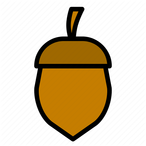 Acorn, Autumn, Fall, Pine Cone Icon