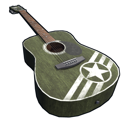 Army Acoustic Guitar Rust Wiki Fandom Powered
