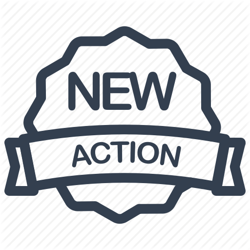 Action, Guarantee, Label, New Icon