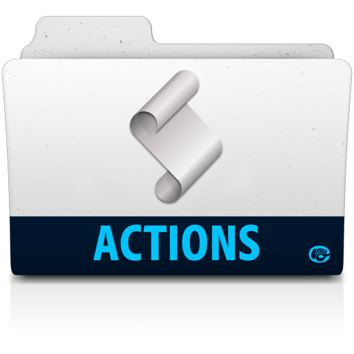 Action Folder Icon Adobe Folders Iconset Vladgohn