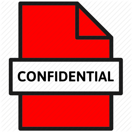 Confidential, Document, File, Page, Paper, Sheet Icon