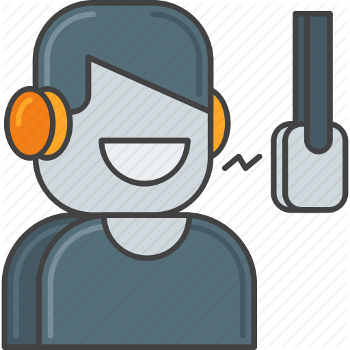 Actor, Audio, Dj, Radio, Sound, Speech, Voiceover Icon