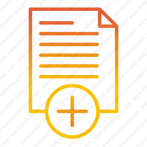 Download Document,add Icon Inventicons