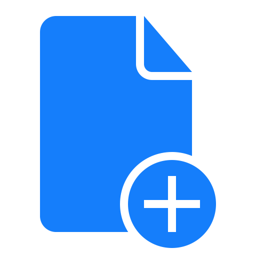 Add, Document Icon