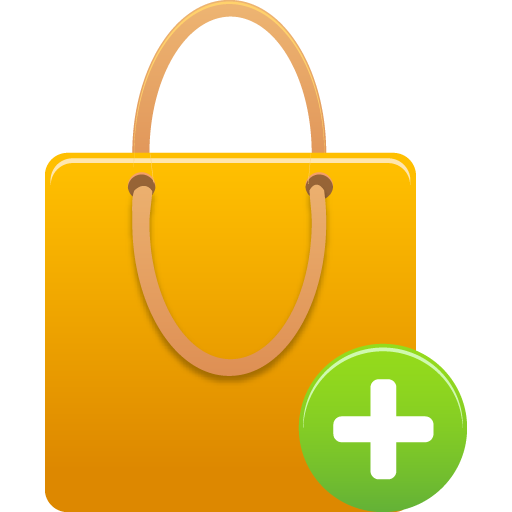 Add Item Icon Orange