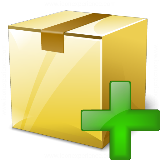 Iconexperience V Collection Box Closed Add Icon