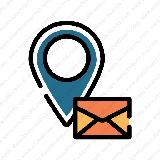 Download Mail,address Icon Inventicons