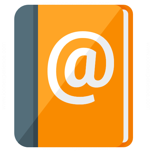 Iconexperience G Collection Address Book Icon