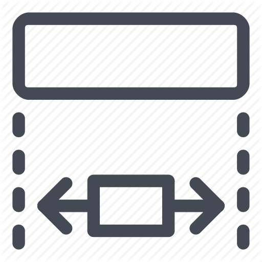 Adjust, Picture, Set, Size, Width Icon