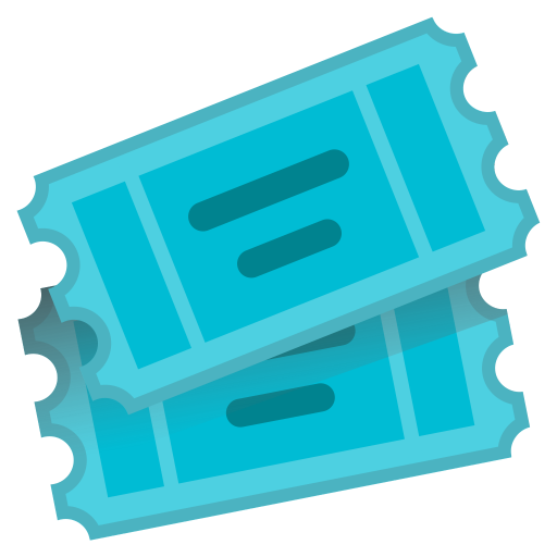 Admission Tickets Icon Noto Emoji Activities Iconset Google