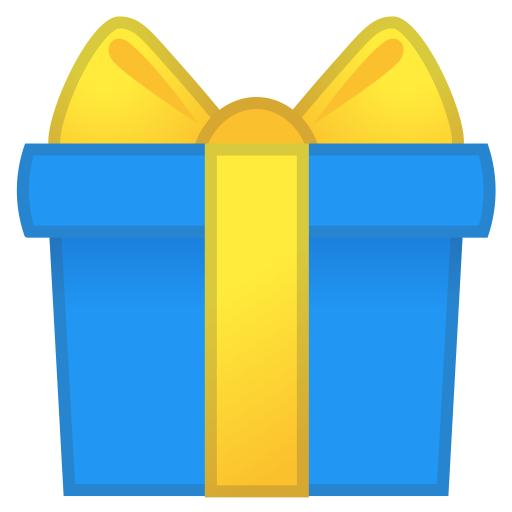 Wrapped Gift Icon Noto Emoji Activities Iconset Google