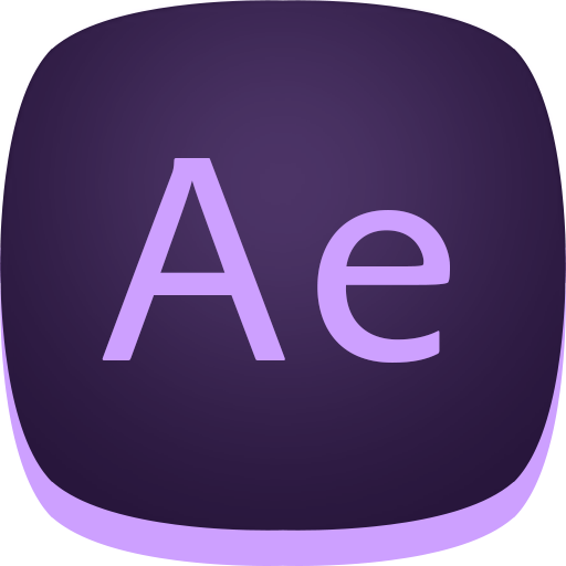 Ae, Aftereffects, Adobe, After Icon