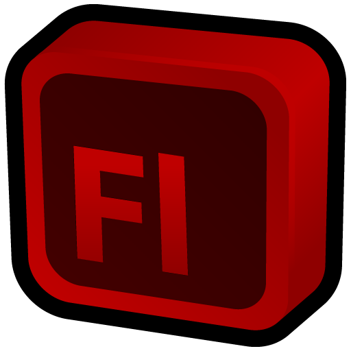 Adobe Flash Icon Cartoon Addons Iconset Hopstarter