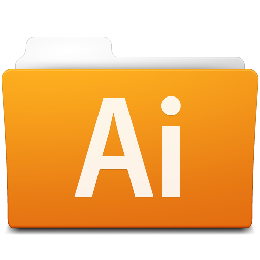 Adobe Illustrator Folder Icon