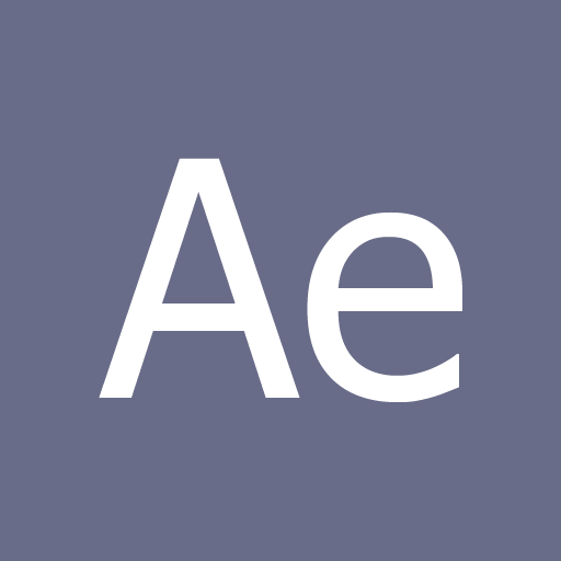 Adobe, After, Effects Icon