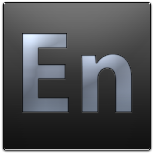 Adobe, En, Encore Icon