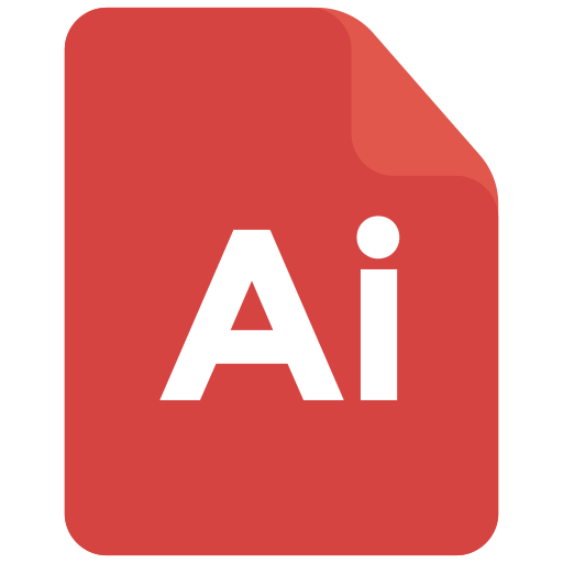 Format, Extension, Adobe, Illustrator Icon Icon