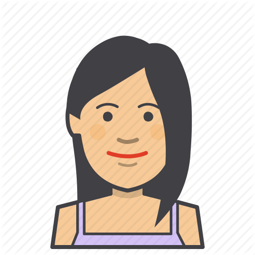 Adult, Avatar, Face, Female, Girl, Head, Woman, Young Icon