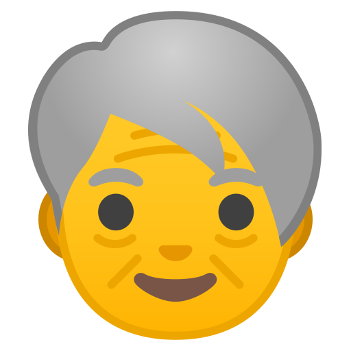 Older Adult Icon Noto Emoji People Faces Iconset Google