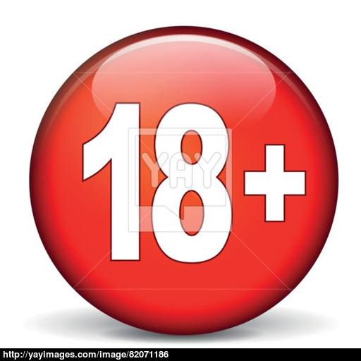 Red Adult Icon Vector