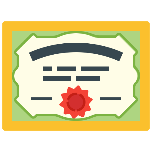 Education, Certificate, Study, Advantage, Award, Diploma Icon