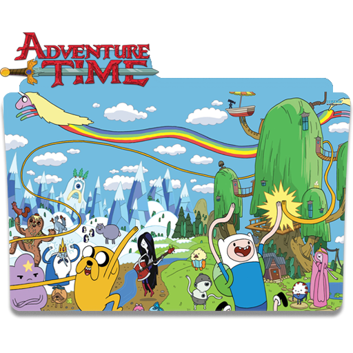 Adventure Time Folder Icon