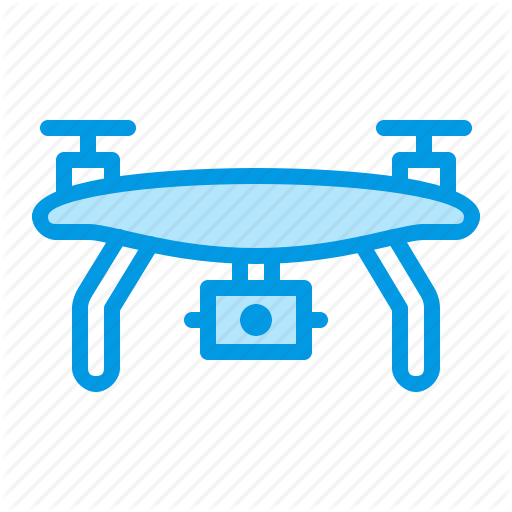 Aerial, Camera, Quadrocopter, Survey Icon