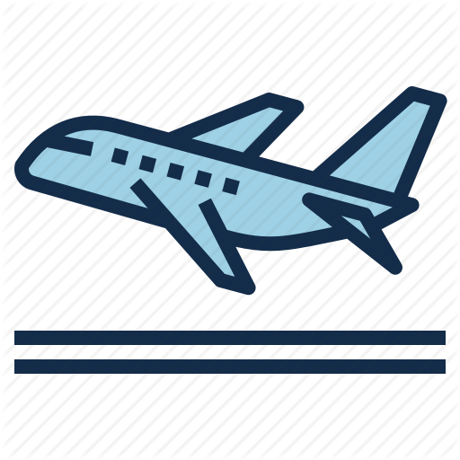Aviation, Departure, Off, Plane, Take, Travel, Trip Icon