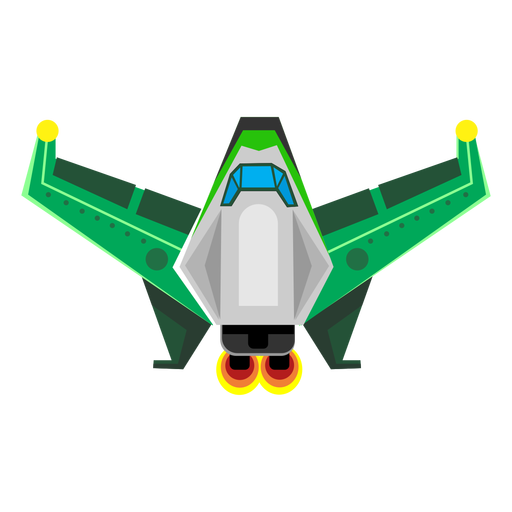 Spaceship Flat Icon