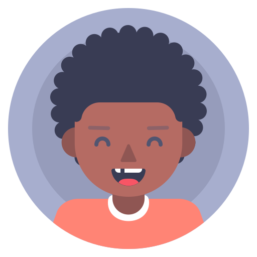 Afro, Boy, Child, Kid Icon Free Of Xmas Giveaway