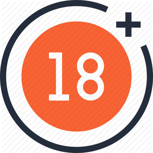 Adult, Age, Content, Entertainment, Film, Warning Icon