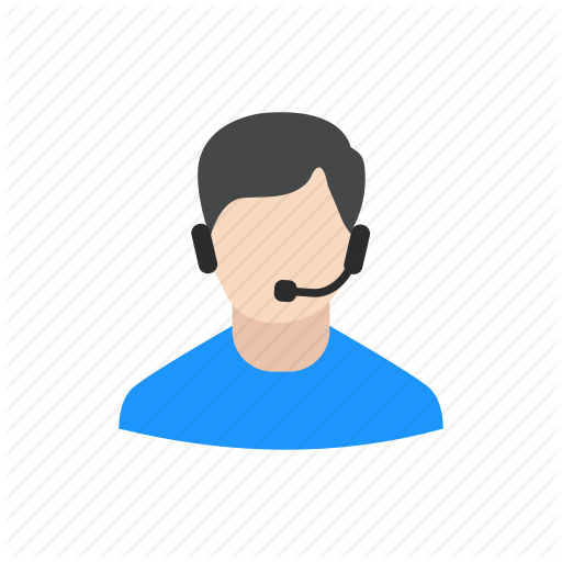 Agent, Call Center, Man, Service Center Icon