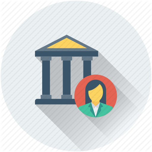 Bank, Banker, Building, Estate Agent, Property Agent Icon