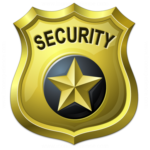 Iconexperience V Collection Security Badge Icon