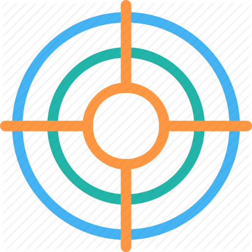 Goal, See, Target Icon, Aim Icon