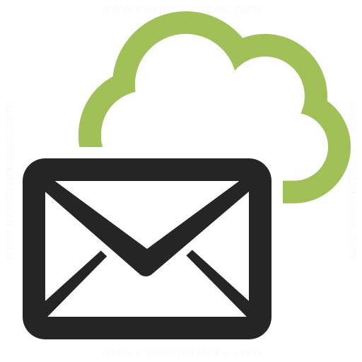 Mail Cloud Icon Iconexperience