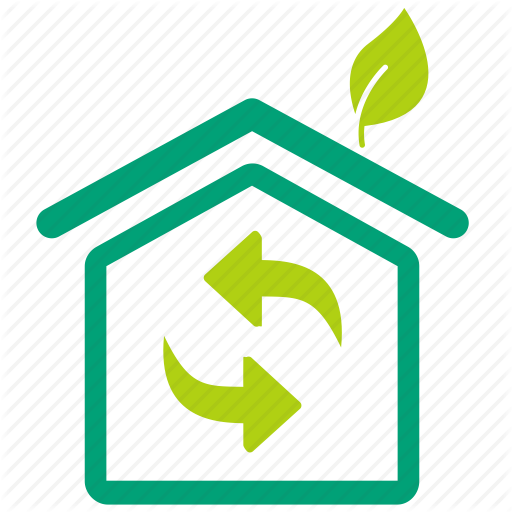 Air Flow, Building, Eco, Eco Home, Greenhouse, House, Nature Icon