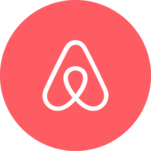 Circle, Travel, Airbnb, Round Icon Icon