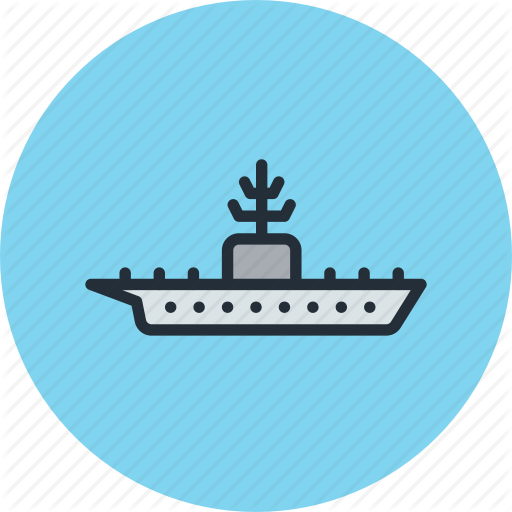 Aerocarrier, Aircraft, Carrier, Iceboat, Icebreaker, Military Icon