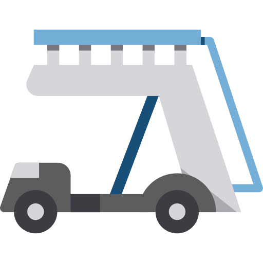 Aircraft Stairs Airport Png Icon