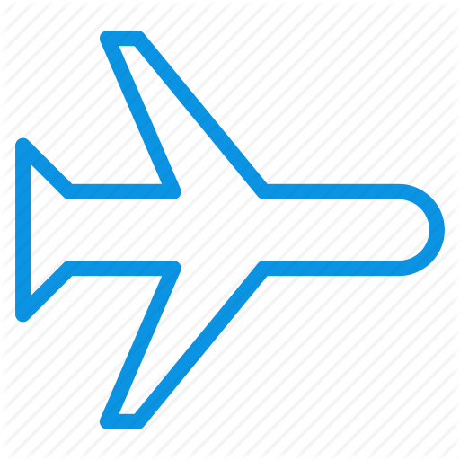 Airplane, Flight, Mode Icon