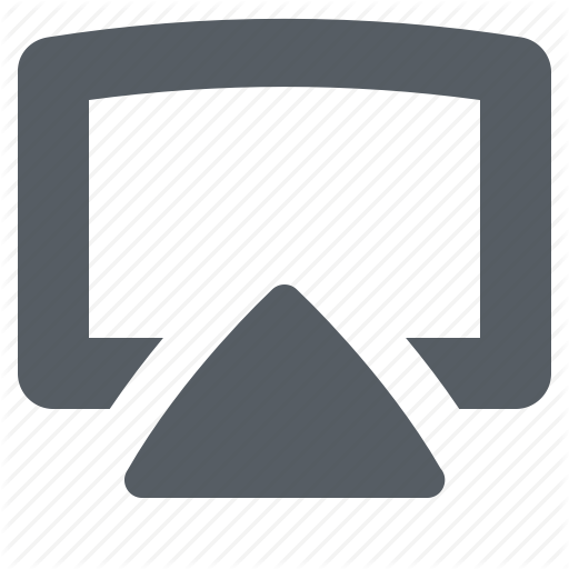 Airplay, Connection, Interface, Wireless Icon