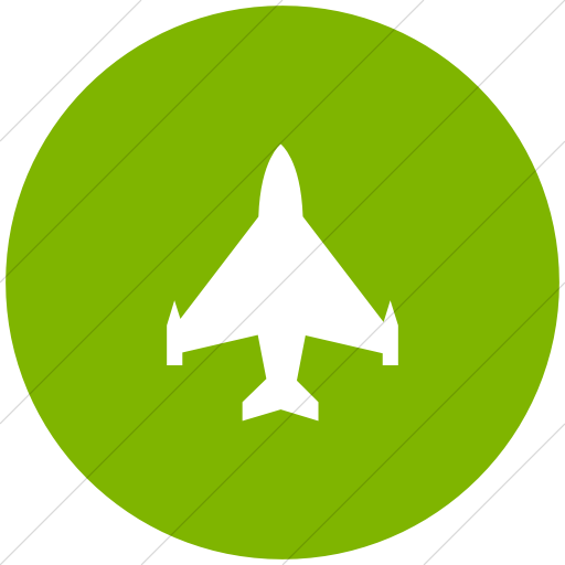 Flat Circle White On Green Ocha Humanitarians Logistics