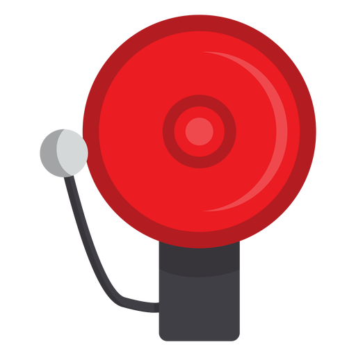 Firefighter Alarm Bell Illustration
