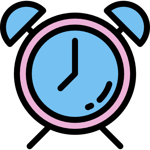 Clock, Time, Timer, Alarm Clock, Tools And Utensils Icon